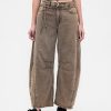 Ultraweiche Hufeisenjeans mit hohem Bund Ultraweiche Hufeisenjeans mit hohem Bund