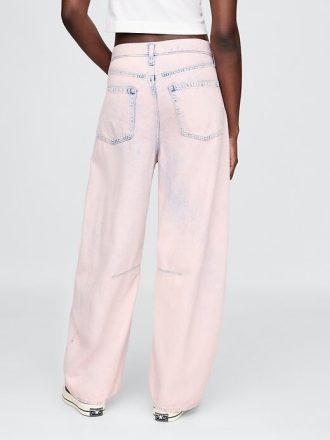 Ultraweiche Hufeisenjeans mit hohem Bund