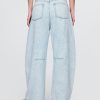 Ultraweiche Hufeisenjeans mit hohem Bund