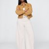 Ultraweiche Hufeisenjeans mit hohem Bund Ultraweiche Hufeisenjeans mit hohem Bund