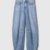 Ultraweiche Hufeisenjeans mit hohem Bund