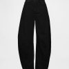 Ultraweiche Hufeisenjeans mit hohem Bund