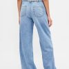 Ultraweiche, lockere Jeans im 90er-Stil mit niedriger Leibhöhe