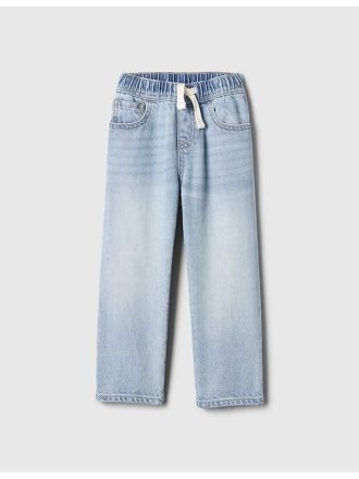 Ultraweiche Schlupf-Baggy-Jeans für Babys und Kleinkinder