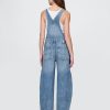 Ultraweicher Denim-Latzhose im Hufeisendesign Ultraweicher Denim-Latzhose im Hufeisendesign