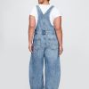Ultraweicher Denim-Latzhose im Hufeisendesign Ultraweicher Denim-Latzhose im Hufeisendesign