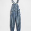 Ultraweicher Denim-Latzhose im Hufeisendesign Ultraweicher Denim-Latzhose im Hufeisendesign