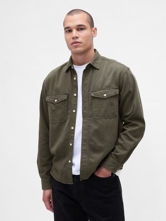Ultraweiches, legeres Denim-Hemd