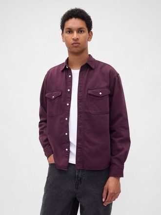 Ultraweiches, legeres Denim-Hemd
