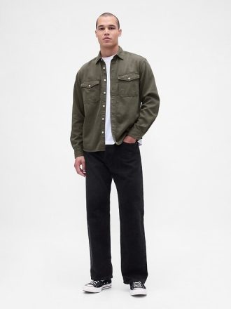 Ultraweiches, legeres Denim-Hemd