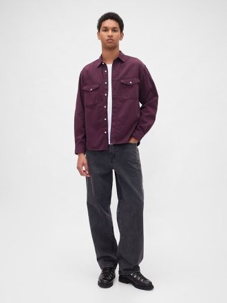 Ultraweiches, legeres Denim-Hemd