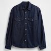 Ultraweiches, legeres Denim-Hemd Ultraweiches, legeres Denim-Hemd