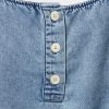 Ultraweiches Shell-Tanktop aus Denim Ultraweiches Shell-Tanktop aus Denim