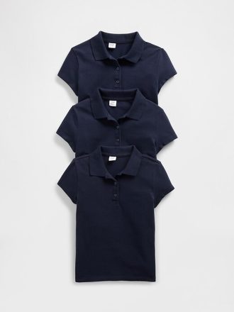 Uniform-Poloshirt für Kinder (3er-Pack)
