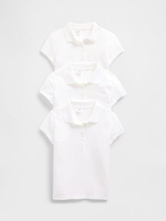 Uniform-Poloshirt für Kinder (3er-Pack)