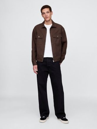 Utility-Jacke aus Canvas