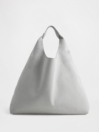 Vegane Wildleder-Slouchy-Tragetasche