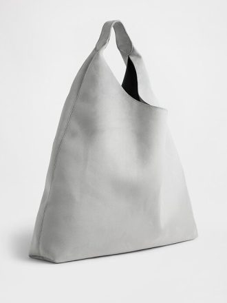 Vegane Wildleder-Slouchy-Tragetasche