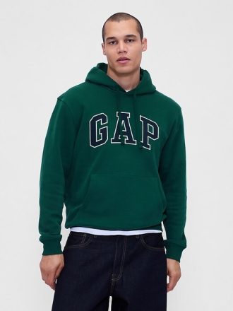 VintageSoft Arch Logo Hoodie für Erwachsene