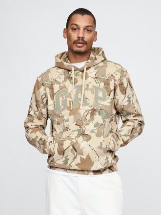 VintageSoft Arch Logo Hoodie für Erwachsene