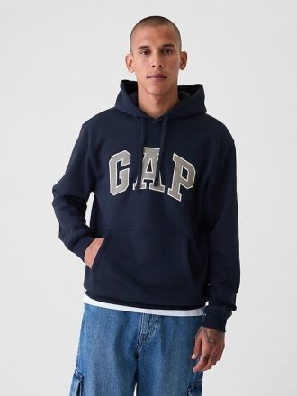 VintageSoft Arch Logo Hoodie für Erwachsene