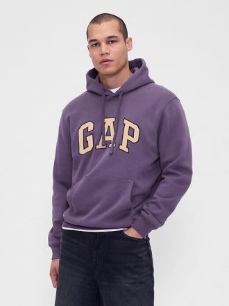 VintageSoft Arch Logo Hoodie für Erwachsene