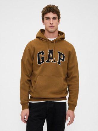 VintageSoft Arch Logo Hoodie für Erwachsene