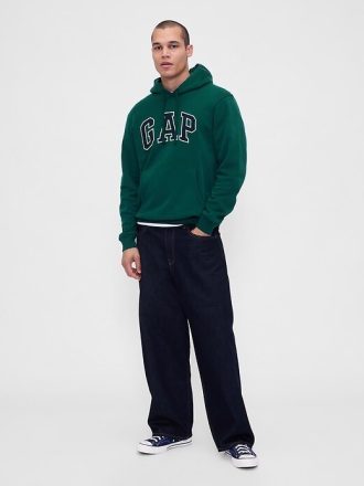 VintageSoft Arch Logo Hoodie für Erwachsene