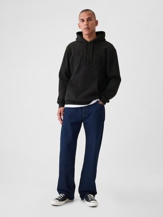 VintageSoft Arch Logo Hoodie für Erwachsene