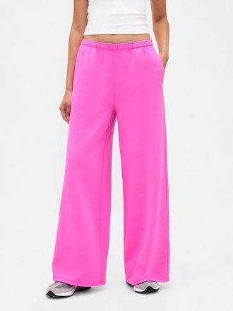 VintageSoft – Baggy-Jogginghose mit Logo