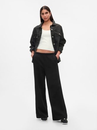 VintageSoft Baggy Jogginghose mit weitem Bein