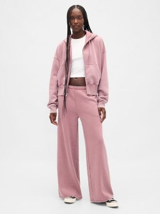 VintageSoft Baggy Jogginghose mit weitem Bein