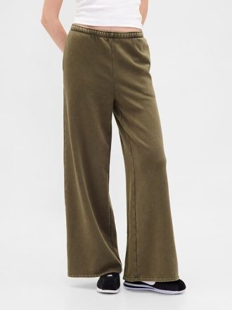 VintageSoft Baggy Jogginghose mit weitem Bein