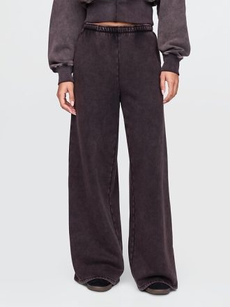 VintageSoft Baggy Jogginghose mit weitem Bein