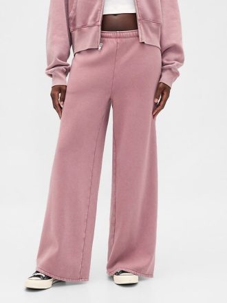 VintageSoft Baggy Jogginghose mit weitem Bein