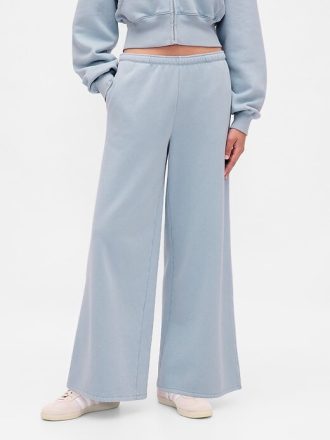 VintageSoft Baggy Jogginghose mit weitem Bein