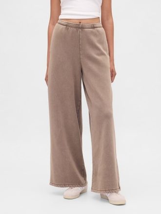 VintageSoft Baggy Jogginghose mit weitem Bein