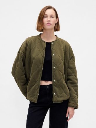 VintageSoft – Übergroße Steppjacke