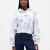 VintageSoft Crop-Hoodie mit Logo VintageSoft Crop-Hoodie mit Logo