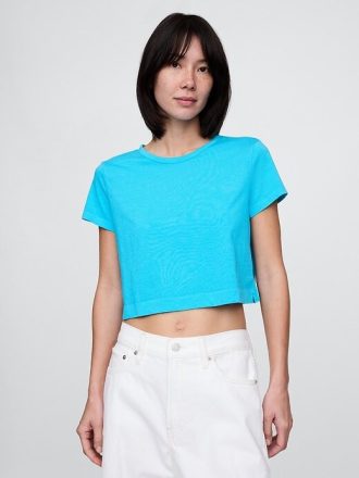 VintageSoft Crop T-Shirt aus Bio-Baumwolle