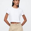 VintageSoft Crop T-Shirt aus Bio-Baumwolle