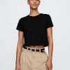 VintageSoft Crop T-Shirt aus Bio-Baumwolle