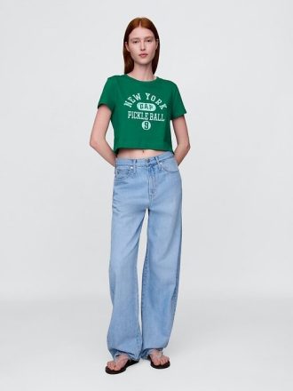 VintageSoft Crop T-Shirt aus Bio-Baumwolle
