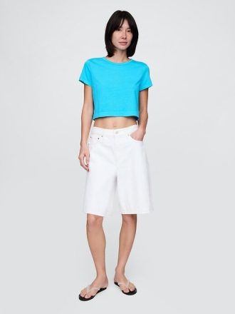 VintageSoft Crop T-Shirt aus Bio-Baumwolle