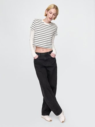 VintageSoft Crop T-Shirt aus Bio-Baumwolle