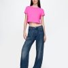 VintageSoft Crop T-Shirt aus Bio-Baumwolle