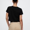 VintageSoft Crop T-Shirt aus Bio-Baumwolle