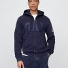 VintageSoft Gap Logo-Kapuzenpullover mit Reißverschluss VintageSoft Gap Logo-Kapuzenpullover mit Reißverschluss