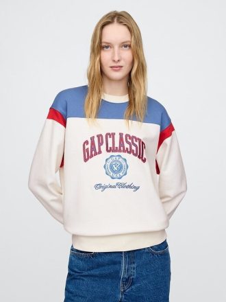 VintageSoft Gap Logo Tunika-Sweatshirt