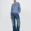 VintageSoft Gap Logo Tunika-Sweatshirt VintageSoft Gap Logo Tunika-Sweatshirt